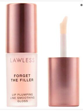 Lawless Lip Plumping Line Smoothing Gloss in Nudie - Forget the Filler